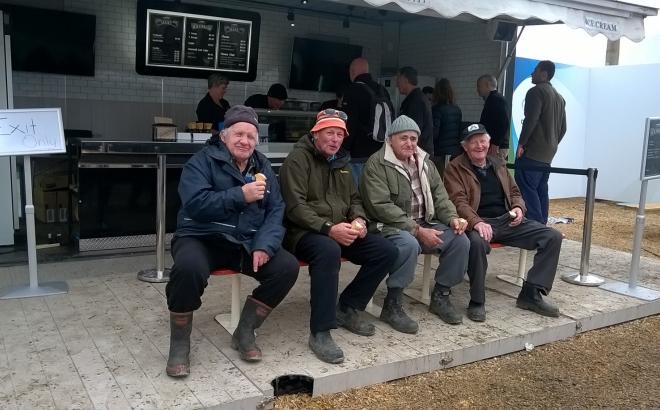 Dairy farmers at National Field Days